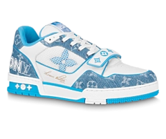 Louis Vuitton Trainer Sneaker Blue