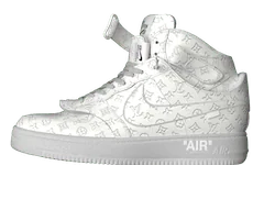 Louis Vuitton Louis Vuitton X Air Force 1 Mid 