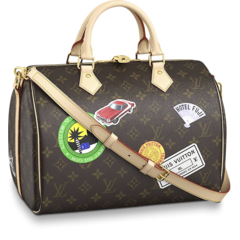 Louis Vuitton Speedy Bandoulière 30 MY LV WORLD TOUR