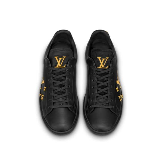 Louis Vuitton Luxembourg Samothrace Sneaker - Black, Calf leather