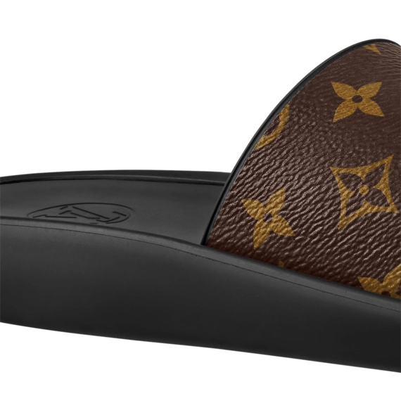 Louis Vuitton Sunbath Flat Mule Cacao Brown