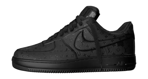 Louis Vuitton X Air Force 1 Low black