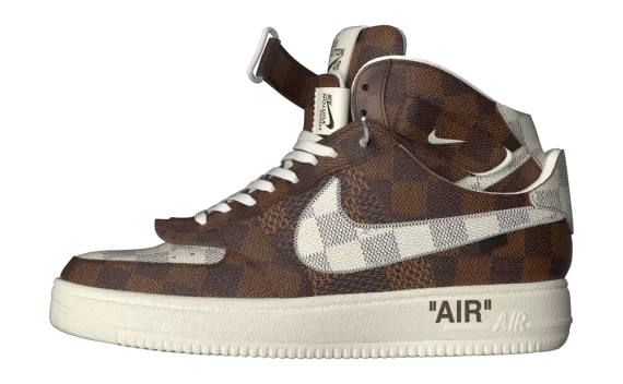 Louis Vuitton X Air Force 1 Mid 