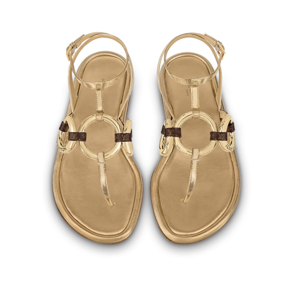 Louis Vuitton Vedette Flat Sandal