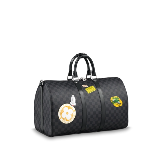 Louis Vuitton Keepall Bandouliere 45 My LV World Tour