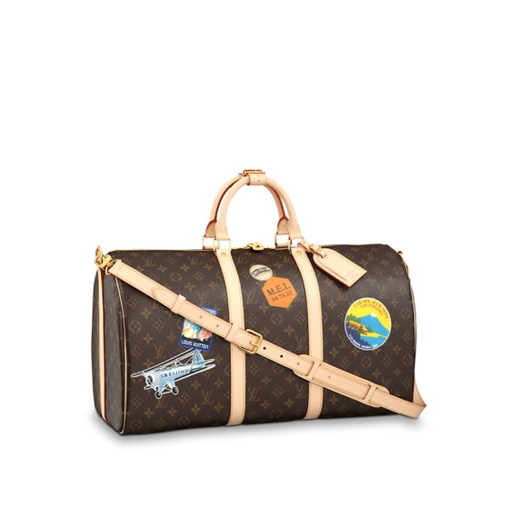 Louis Vuitton Keepall Bandouliere 50 My LV World Tour