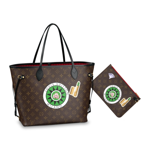 Louis Vuitton Neverfull Mm My LV World Tour