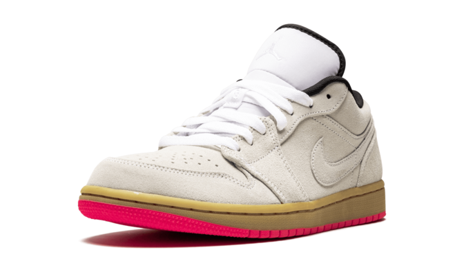 Air Jordan 1 Low - Hyper Pink WHITE/WHITE-GUM YELLOW