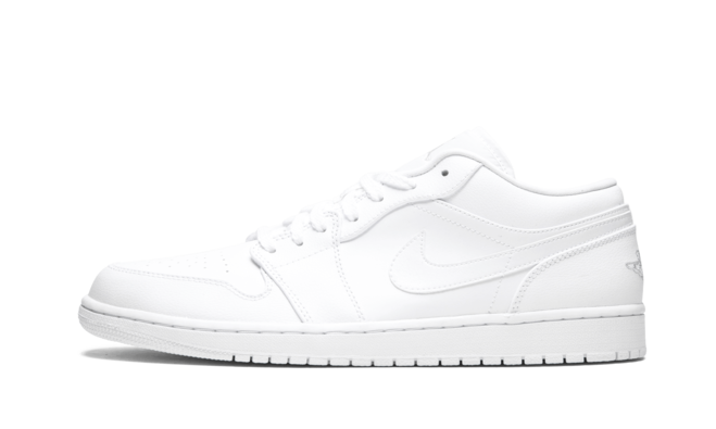 Air Jordan 1 Low White Metallic Silver