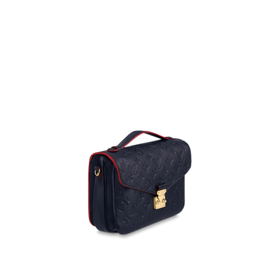 Louis Vuitton Pochette Metis Navy Blue/Red