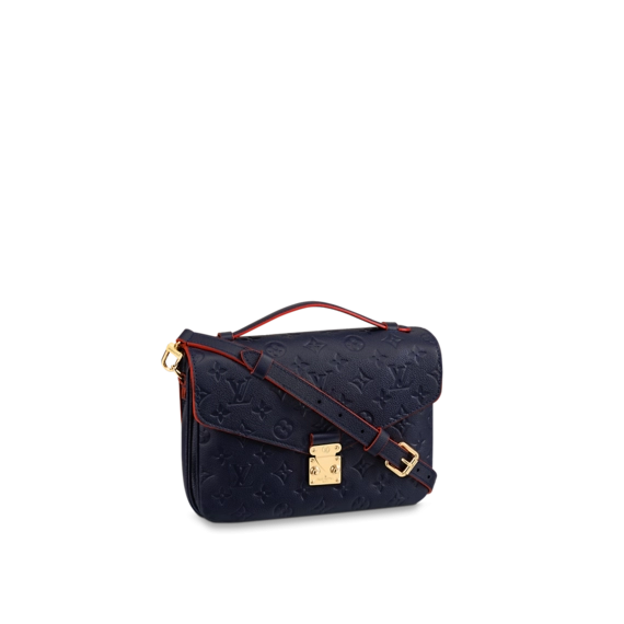 Louis Vuitton Pochette Metis Navy Blue/Red