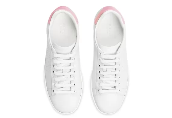 Gucci Ace sneakers Interlocking G symbol White/pink