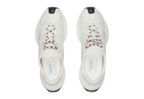 Gucci Run leather sneakers interlocking G