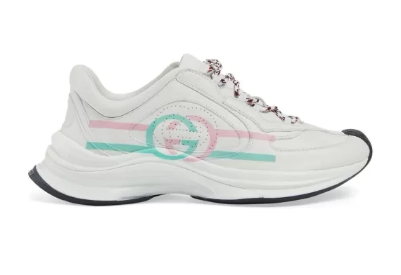 Gucci Run leather sneakers interlocking G