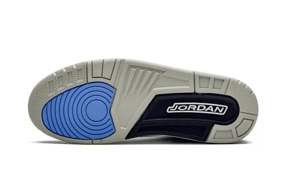 Air Jordan 3 Retro - UNC White/Valor Blue-Tech