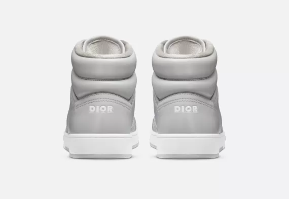 B27 High-Top Sneaker - Dior Gray CD Diamond