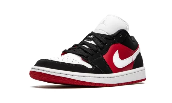 Air Jordan 1 Low - Black / White / Gym Red