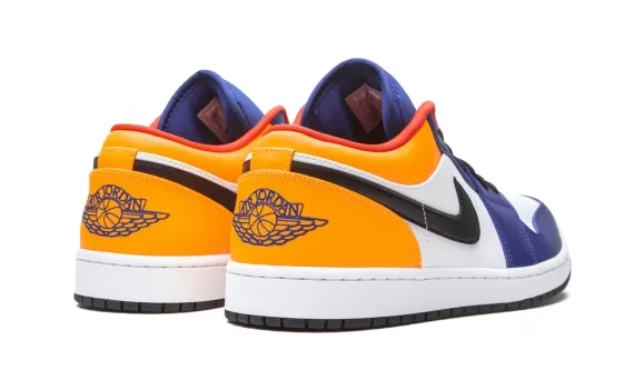 AIir Jordan 1 Low - Deep Royal / Yellow