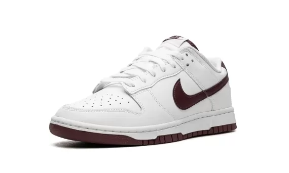 Dunk Low Retro - White Night Maroon