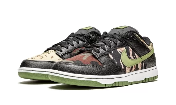 Dunk Low - Black Multi-Camo