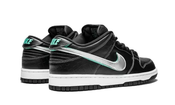 SB Dunk Low Pro OG QS - Black Diamond