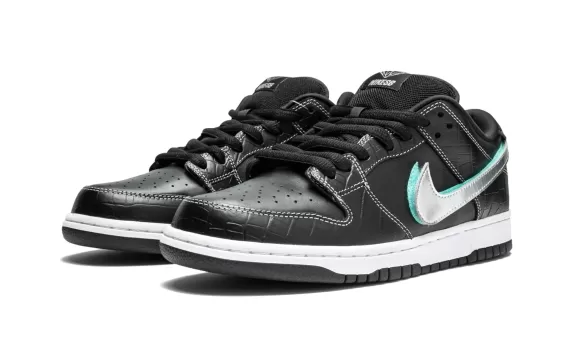 SB Dunk Low Pro OG QS - Black Diamond