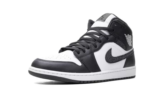 Air Jordan 1 Mid - Panda Elephant