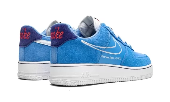 Air Force 1 Low First Use - Blue Suede