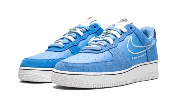 Air Force 1 Low First Use - Blue Suede