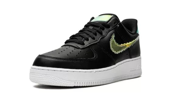 Air Force 1 Low Iridescent Pixel - Black