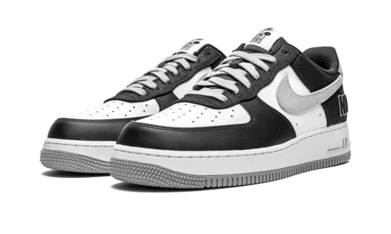 Air Force 1 '07 EMB - Black / Fat Silver