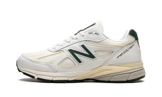 990V4 Made in the USA - White / Green