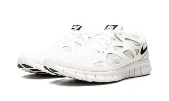 Free Run 2 - White/Black-Pure Platinum