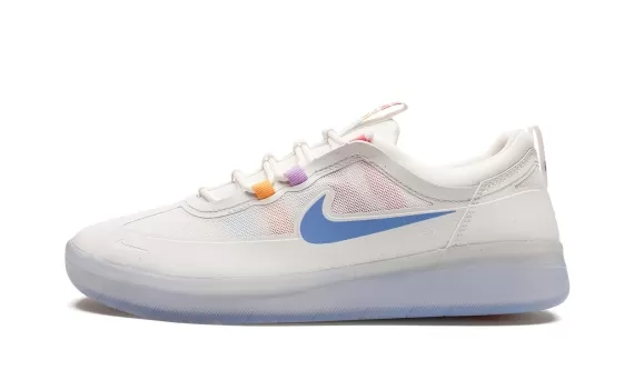 SB Nyjah Free 2 - Summit White/Pink Salt/Lilac/Coast