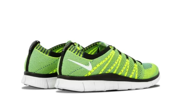 Free Flyknit HTM SP - Volt/Varsity Royal-Black