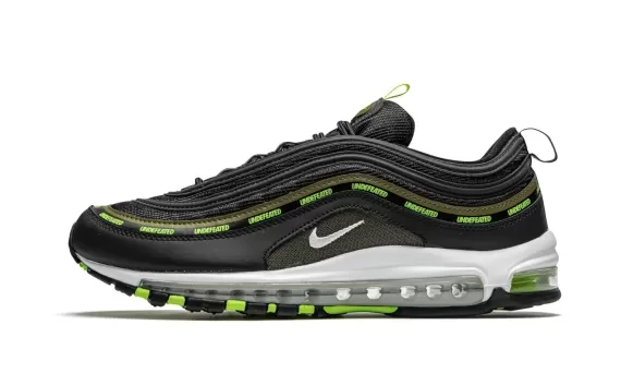 Undefeated x Nike Air Max 97 - Black/Volt