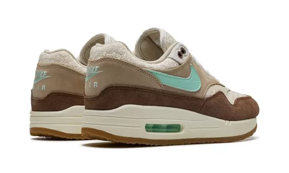 Air Max 1 Crepe - Medium Brown/Mint Foam/Mushroo