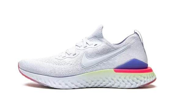 Epic React Flyknit 2 - Hydrogen Blue/Sapphire-Lime